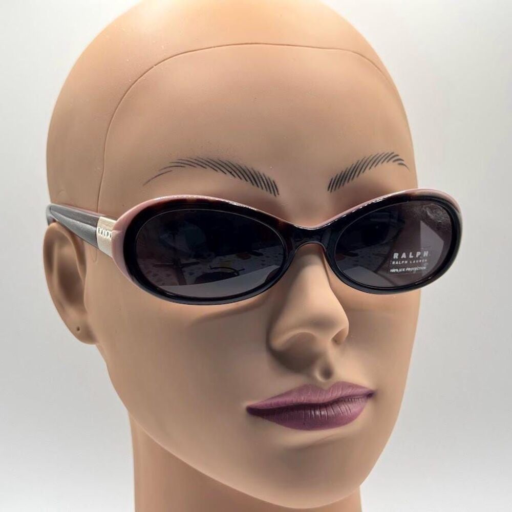 NEW Ladies Y2K Polo Ralph Lauren Sunglasses RA5003 Tortoise & Pink 52/18/135